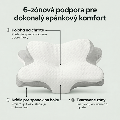 LEVOS™ KRČNÝ VANKÚŠ