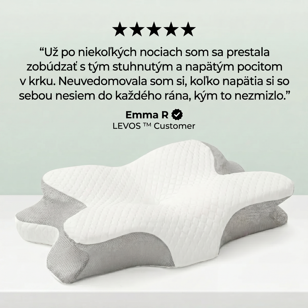LEVOS™ KRČNÝ VANKÚŠ